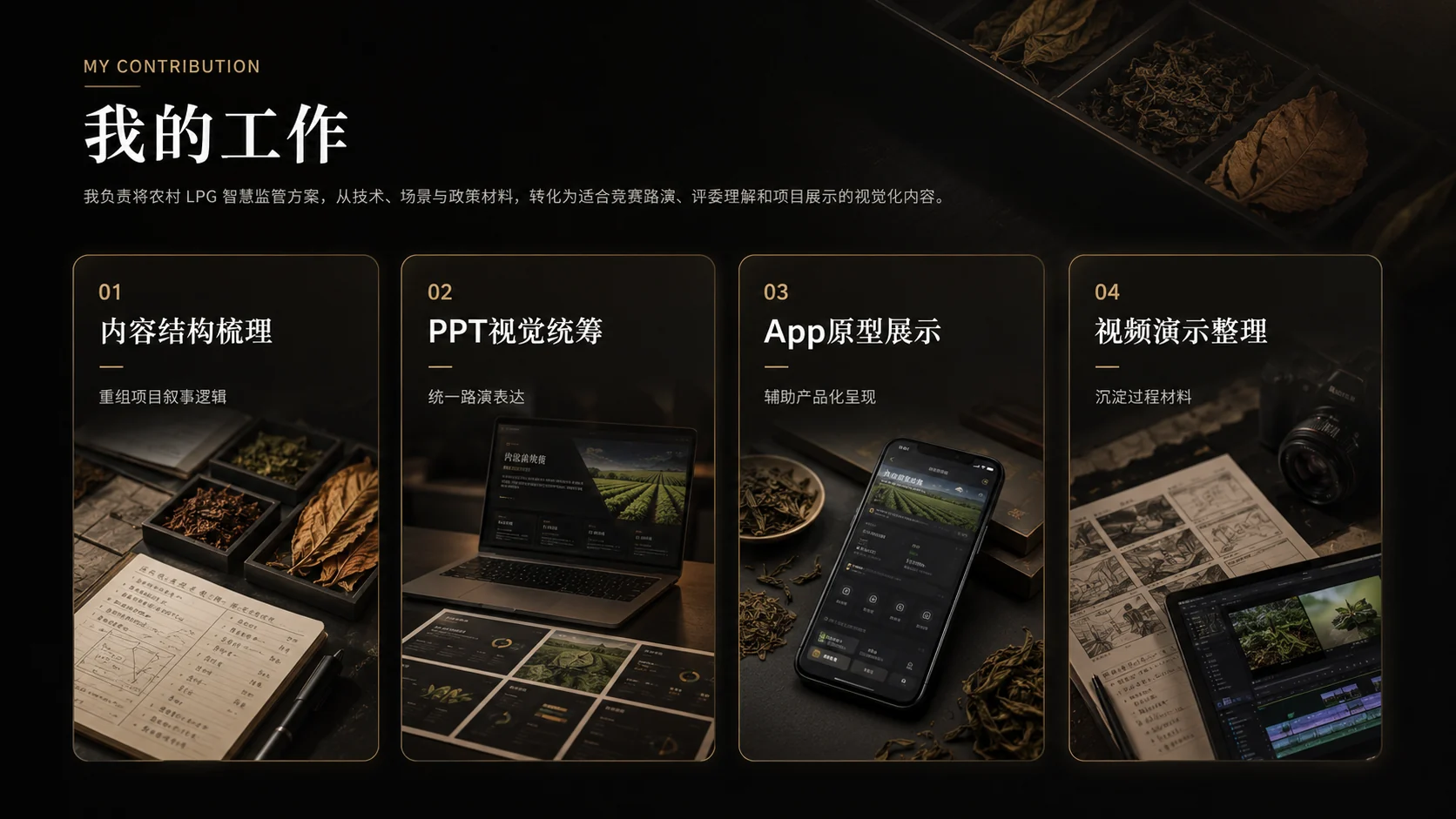 一气通罐我的工作展示图