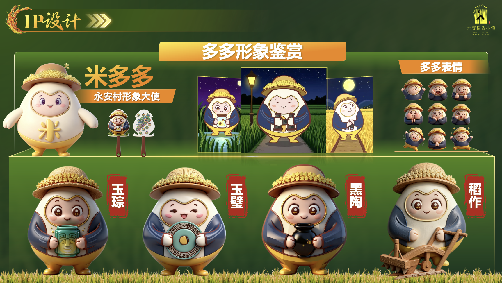 米多多 IP 形象设计
